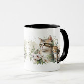 Tasse Maman Chat avec Chatons (Devant droit)