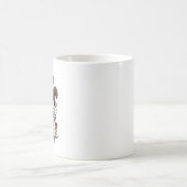 Tasse Maman Chat Fille Douce Chat Dur | Café Drôle (Centre)
