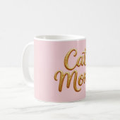 Tasse Maman Chat Rose. (Devant gauche)