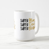 Tasse Maman Fatiguée et Bénie (Devant droit)