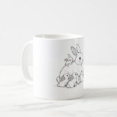 Tasse Maman Lapin & Bébés (Devant gauche)