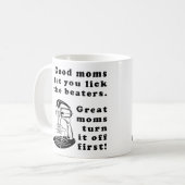 Tasse Maman Mère Drôle Lèche Les Batteurs (Devant gauche)