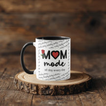 Tasse Maman Mode Tous les Jours