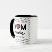 Tasse Maman Mode Tous les Jours (Devant gauche)