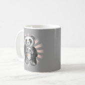 Tasse Maman Panda Ours Amour (Devant gauche)