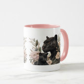 Tasse Maman Panthère avec Petit (Devant droit)