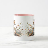 Tasse Maman Renard Rouge avec Petit (Centre)