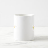 Tasse Mamie | Annonce personnalisée de bébé “EST” (Centre)
