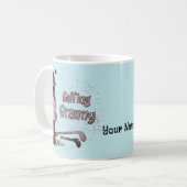 Tasse Mamie golfeuse (Devant gauche)