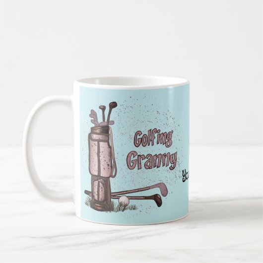 Tasse Mamie golfeuse (Gauche)