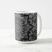 Tasse Mandala Argentée (Devant droit)