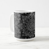 Tasse Mandala Argentée (Devant gauche)