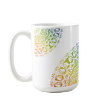 Tasse Mandala de Fierté LGBTQ+ - Design Symbolique