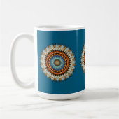 Tasse Mandala de plume (Gauche)
