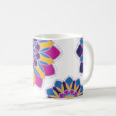 Tasse Mandala Electric Bloom (Devant droit)