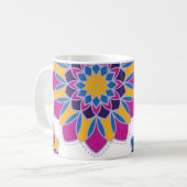 Tasse Mandala Electric Bloom (Devant gauche)