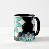 Tasse Mandala Fleur de Menthe (Devant droit)