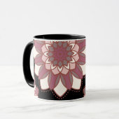Tasse Mandala Midnight Blush (Devant gauche)