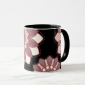 Tasse Mandala Midnight Blush (Devant droit)