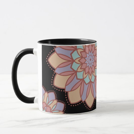 Tasse Mandala Pastel Petals (Gauche)