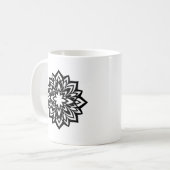 tasse mandala tribale  (Devant gauche)