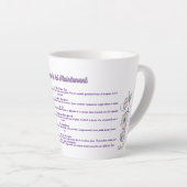 Tasse Mantra & Ici Maintenant (Angle droit)