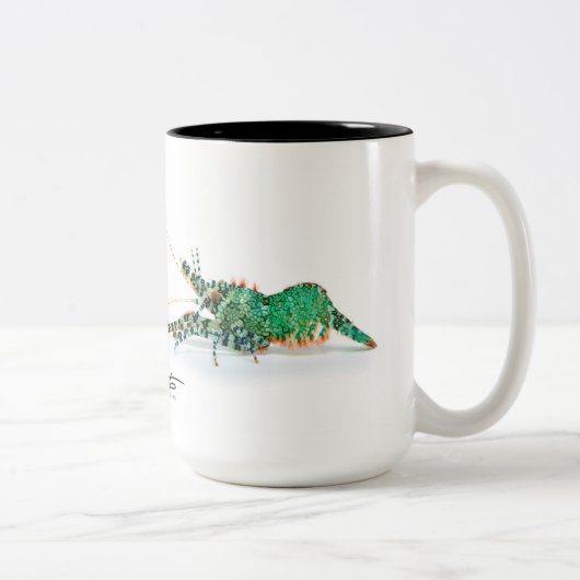 Tasse marbrée de crevette (Droit)