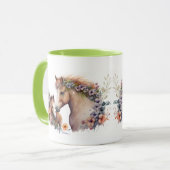 Tasse Mare et Yearling (Devant gauche)
