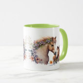 Tasse Mare et Yearling (Devant droit)