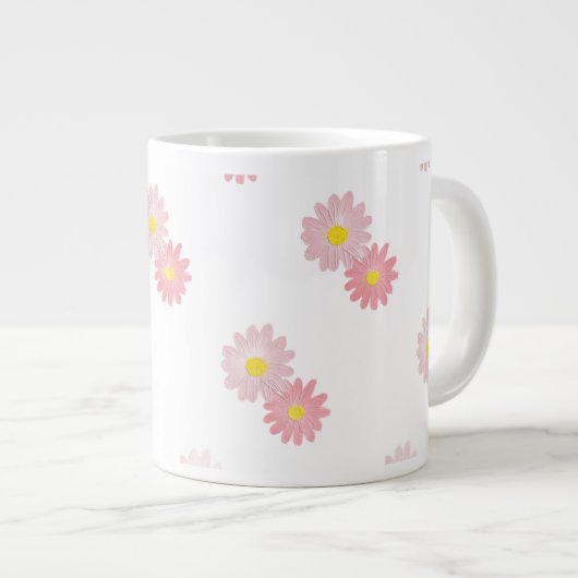 Tasse Marguerite Rose (Devant droit)