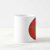 Tasse marocaine de drapeau (Centre)