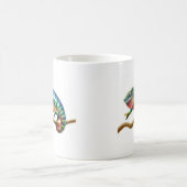 Tasse masculine de caméléon de panthère (Centre)
