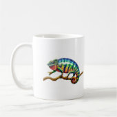 Tasse masculine de caméléon de panthère (Gauche)