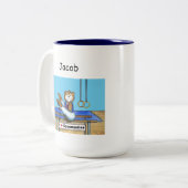 Tasse masculine de gymnaste (Devant gauche)