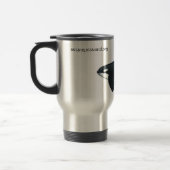 Tasse masculine de voyage d'épaulard (Gauche)