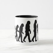 Tasse masculine d'évolution de photographe (Centre)