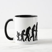 Tasse masculine d'évolution de photographe (Gauche)