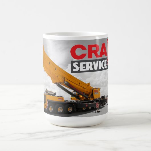 Tasse massive de grue (Centre)