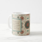 Tasse Matin Bénédiction Herbe Boho (Devant gauche)