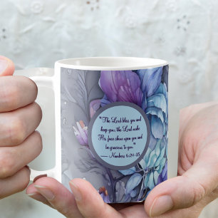 Tasse Matin Bénédiction Jardin Pervenche