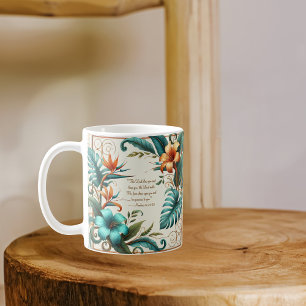 Tasse Matin Bénédiction Lumière Tropicale