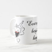 Tasse Matinale Positive (Devant gauche)
