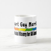 Tasse matrimoniale d'égalité de misère (Centre)