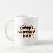 Tasse maudite drôle d'Halloween (Gauche)