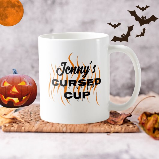 Tasse maudite drôle d'Halloween