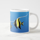 Tasse maure d'éléphant de poissons de récif (Droite)