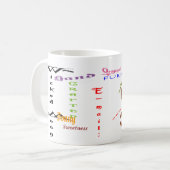 Tasse mauvaise de Bonny de lune (Devant gauche)