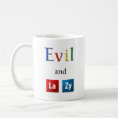 Tasse mauvaise et paresseuse (Gauche)