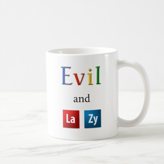 Tasse mauvaise et paresseuse (Droite)