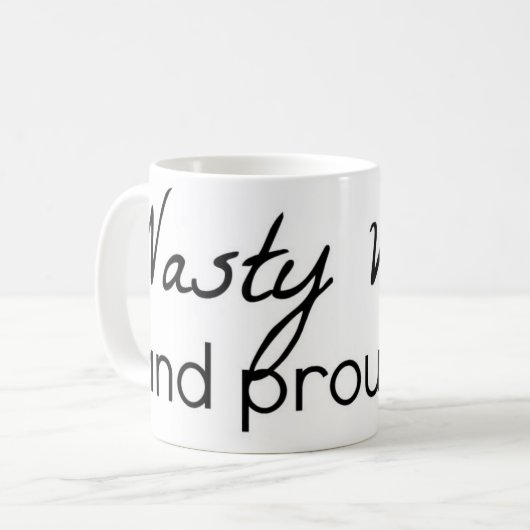 Tasse méchante de femme (Devant gauche)